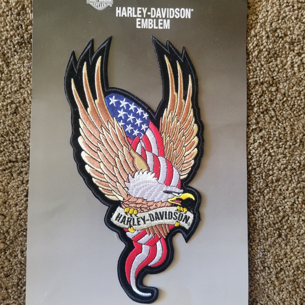 Harley-Davidson Patriotic Eagle Patch - image 1